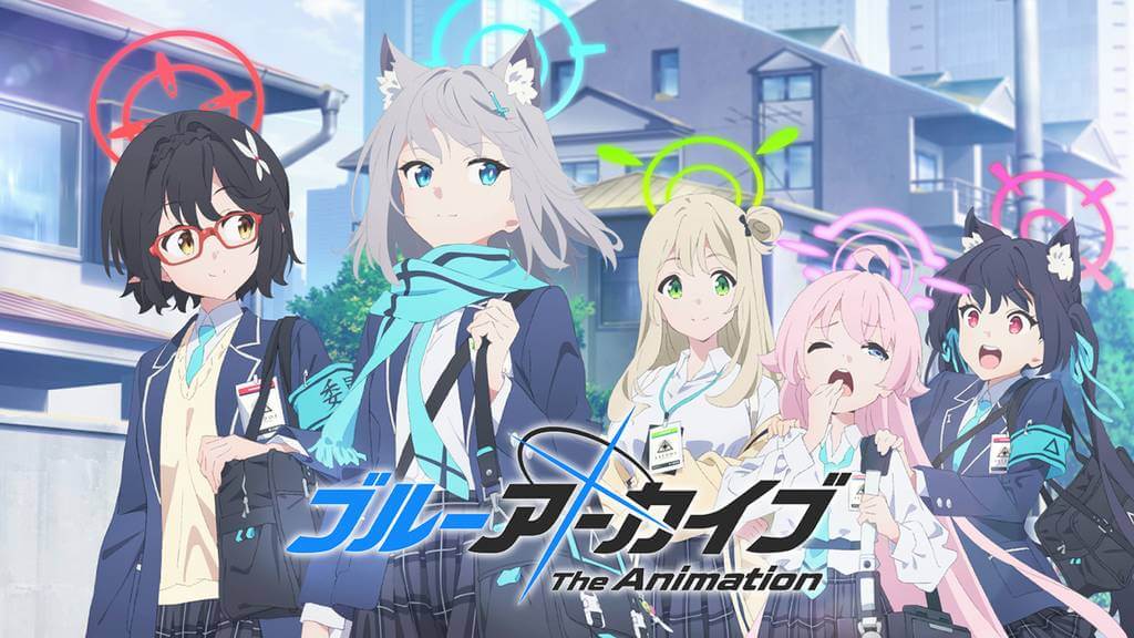 ブルーアーカイブ The Animationの動画をフルで無料視聴できるサブスクサイト/dailymotion,9tsuは違法サイト